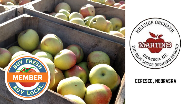Baskets of Apples from Martin's Hillside Orchard spotlight photo