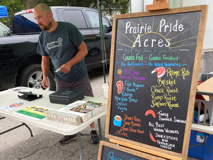 Farmers Market Booth