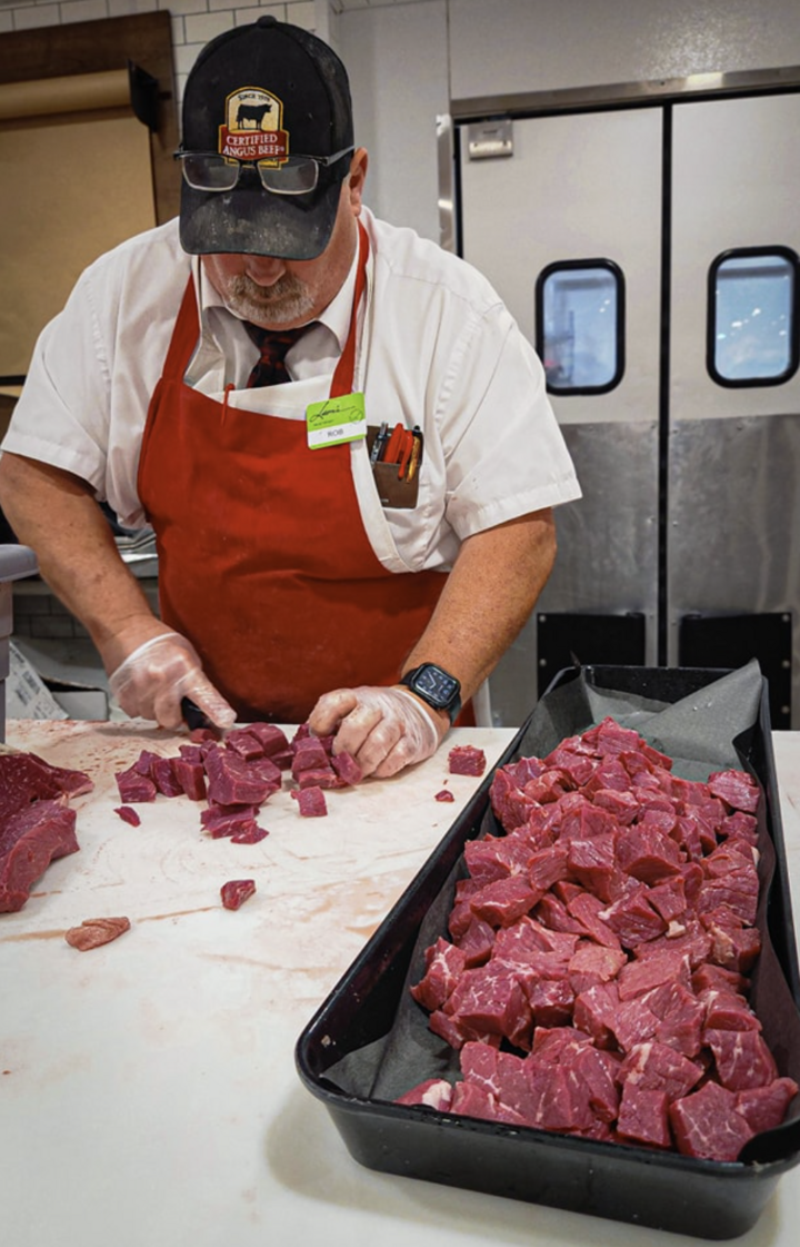 Leon's butcher counter